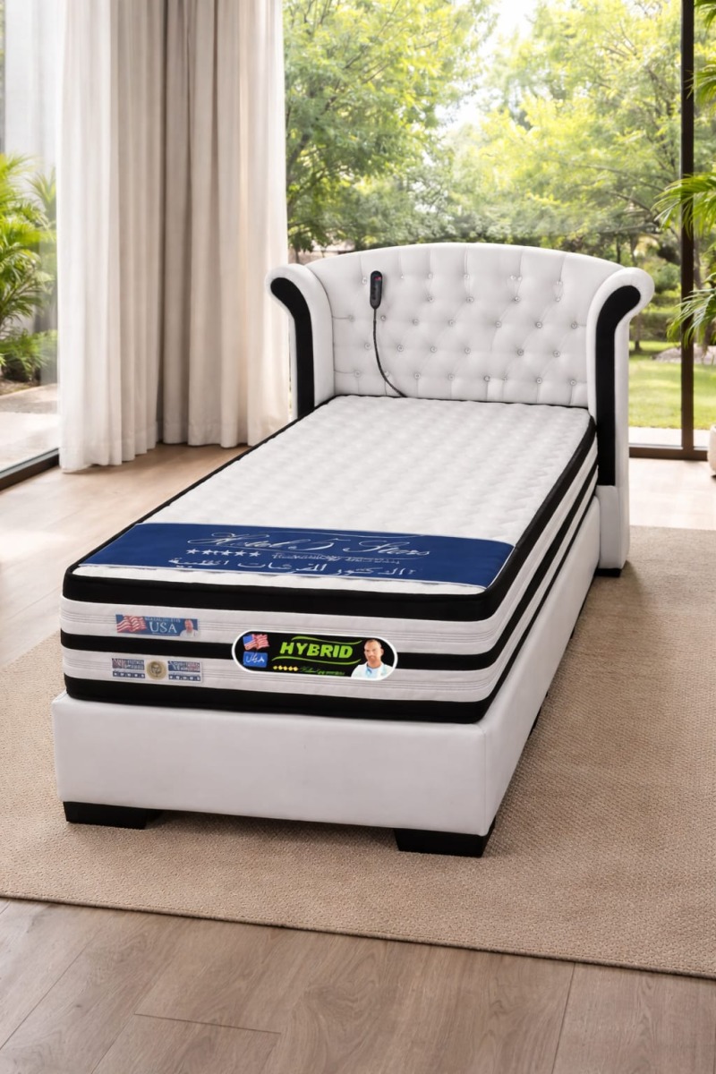 فرشة الهايبرد الفندقية (مفرد90*190 ,100*200)